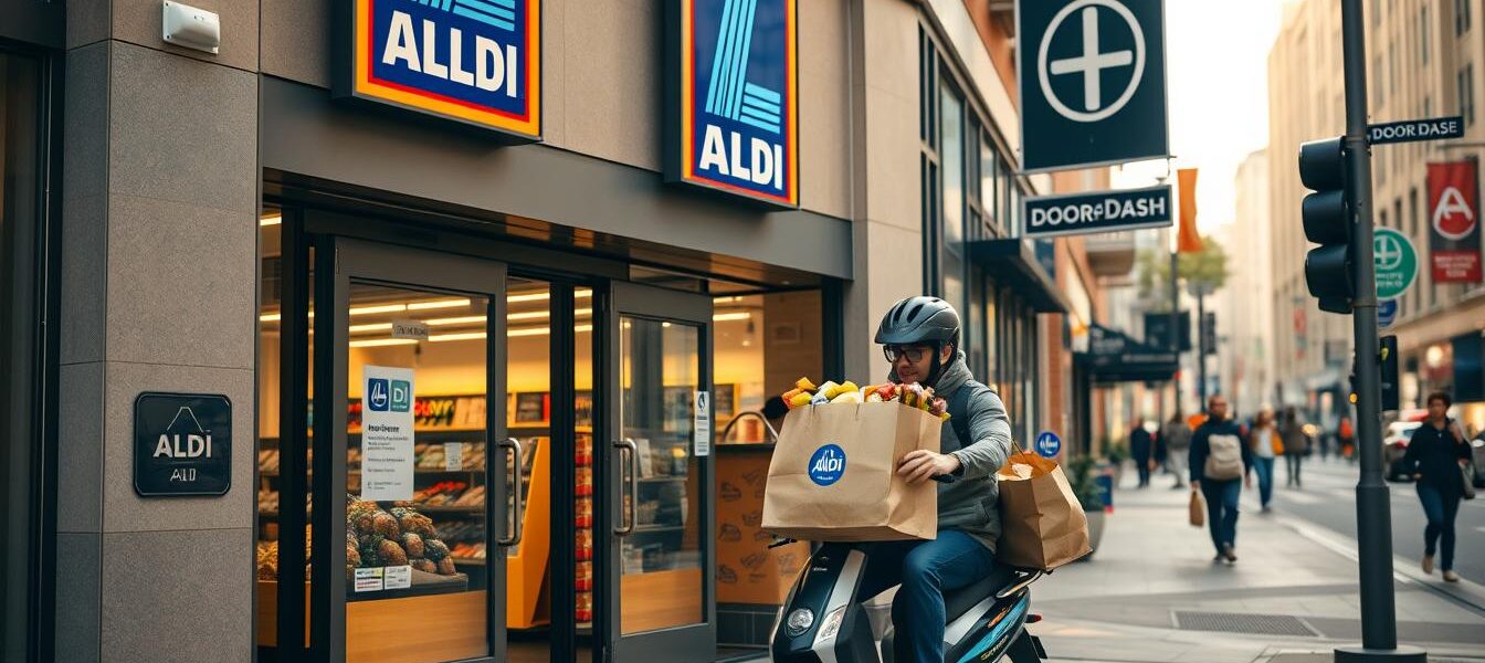 aldi delivery partnership with DoorDash