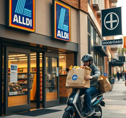 aldi delivery partnership with DoorDash