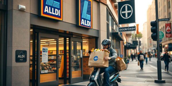 aldi delivery partnership with DoorDash