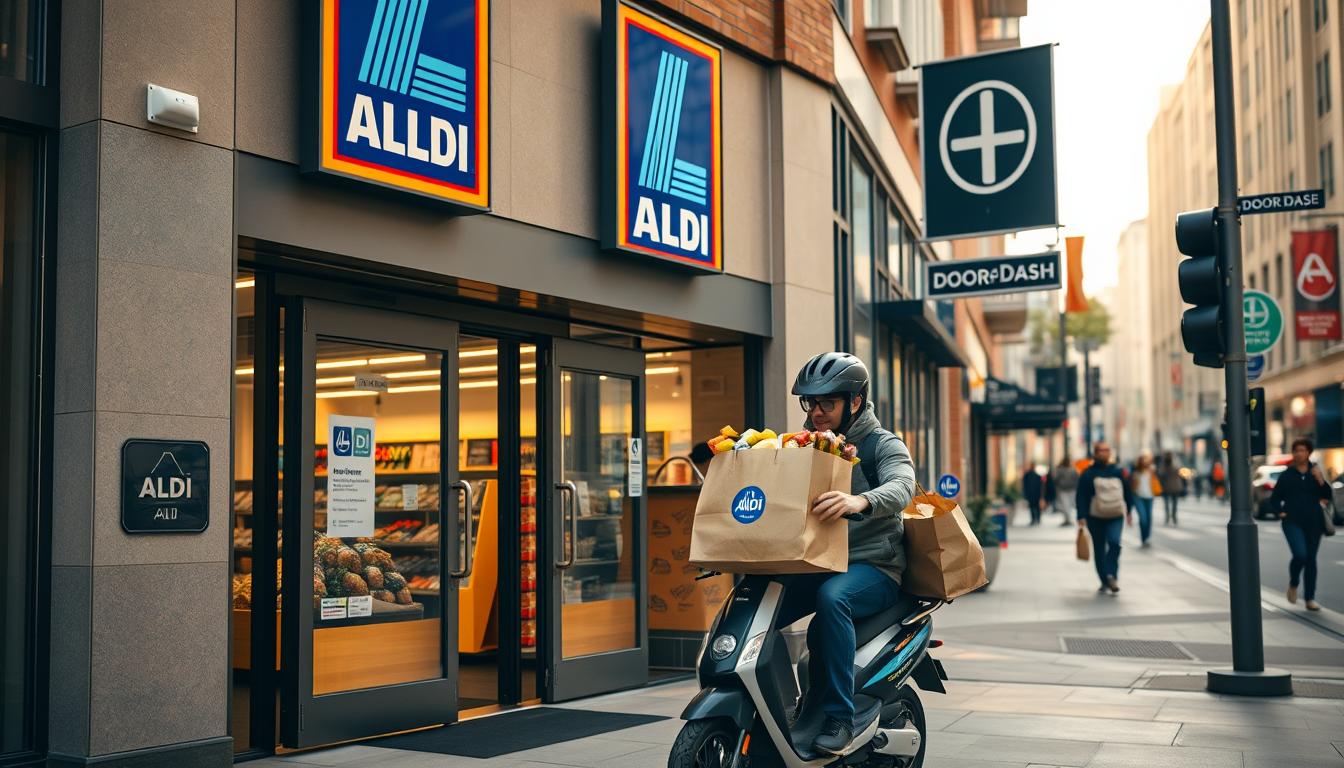 aldi delivery partnership with DoorDash